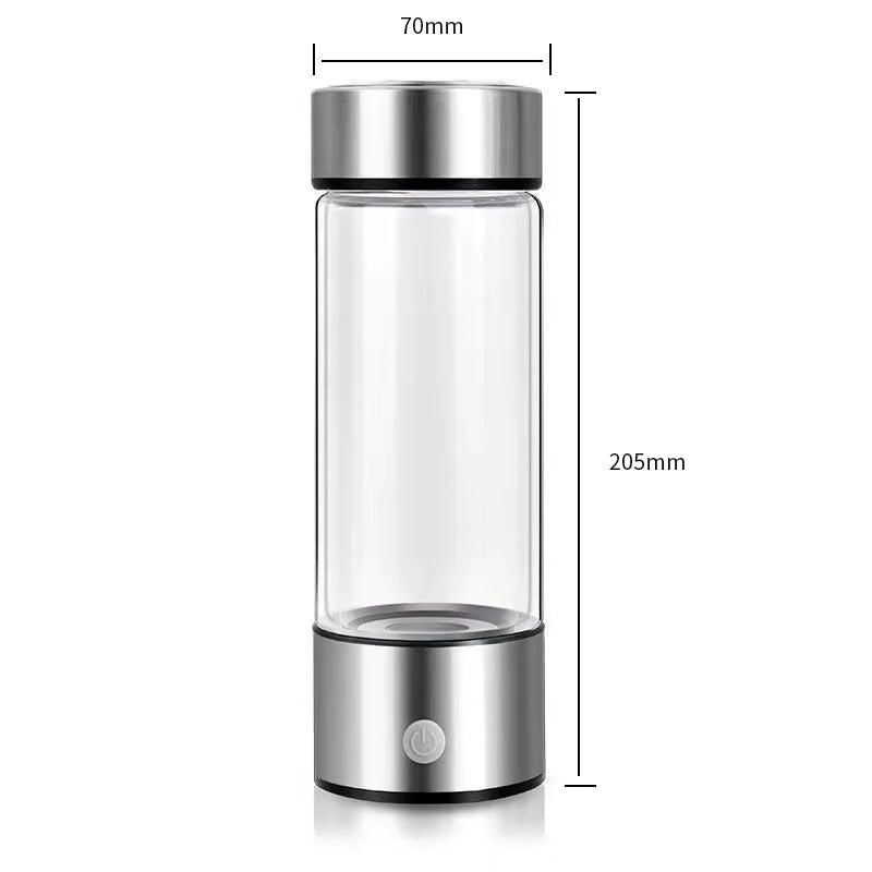 Hydrogen-Rich Water Cup Portable Electric Hydrogen Rich Water Generator Bottle Titanium Quality Filter Healthcare Water Cup USB