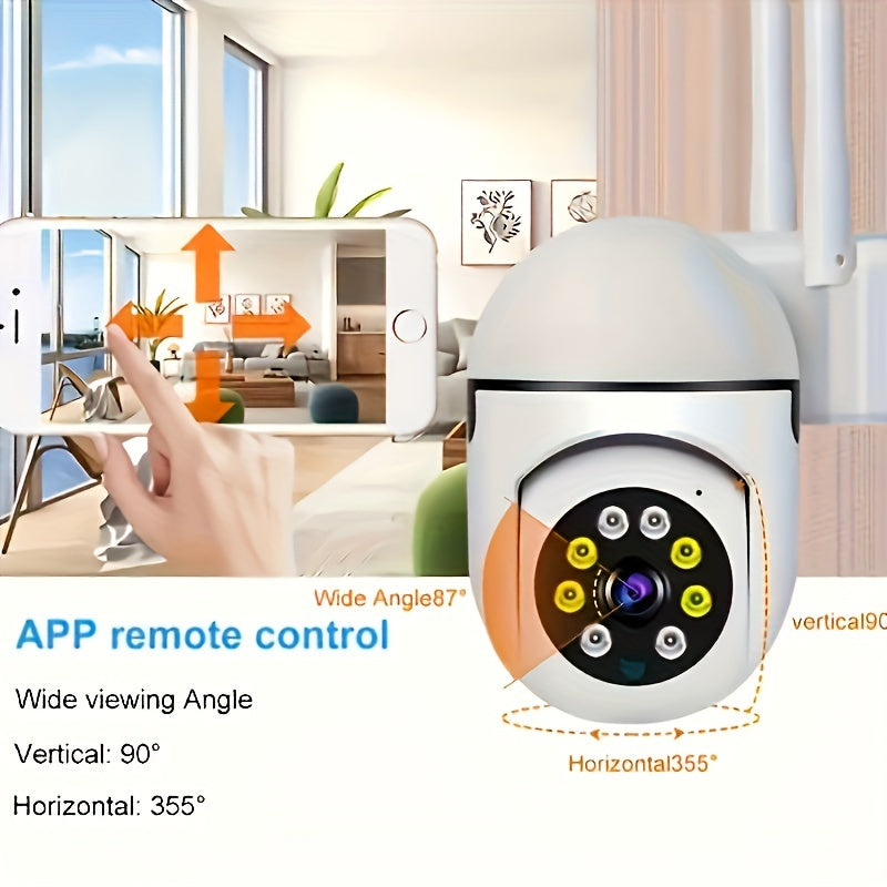 WIFI Camera, Security System Camera Home Monitor Night Vision Camera, Mobile Phone Remote Indoor Home Monitor, Christmas, Thanksgiving Day Gift