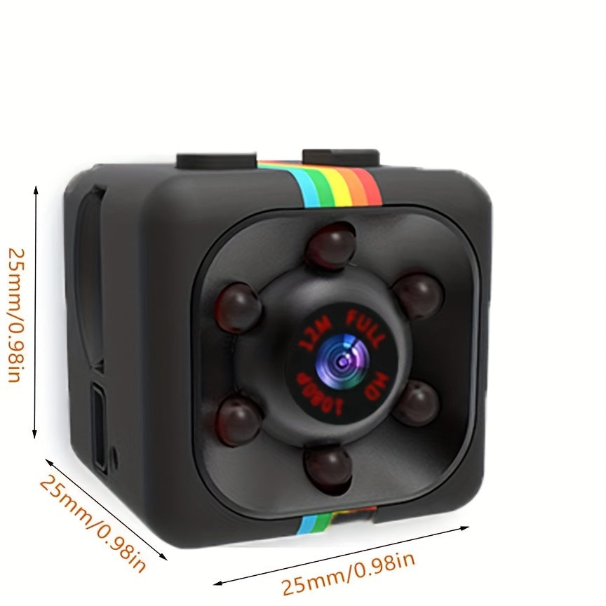 Mini HD Camera – Night Vision, Motion Detection, Audio/Video Recording, Home Security