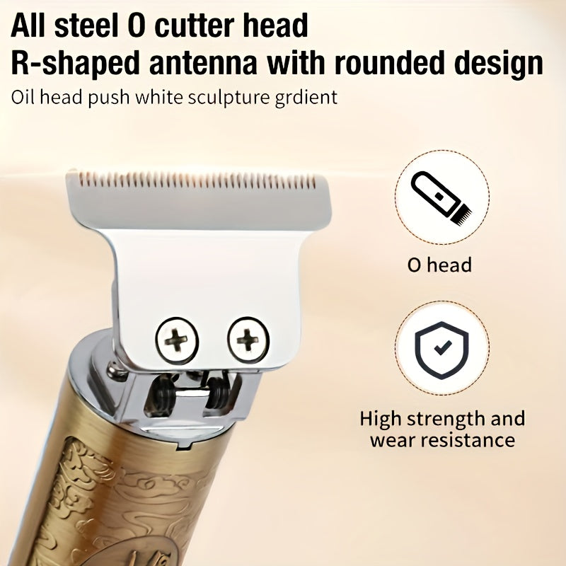 Hair Clipper, Beard Trimmer, USB-C Charging, Personal Beauty Styling Tool For Men And Father'S Day Gift Suitable For Personal Or Stylist Use