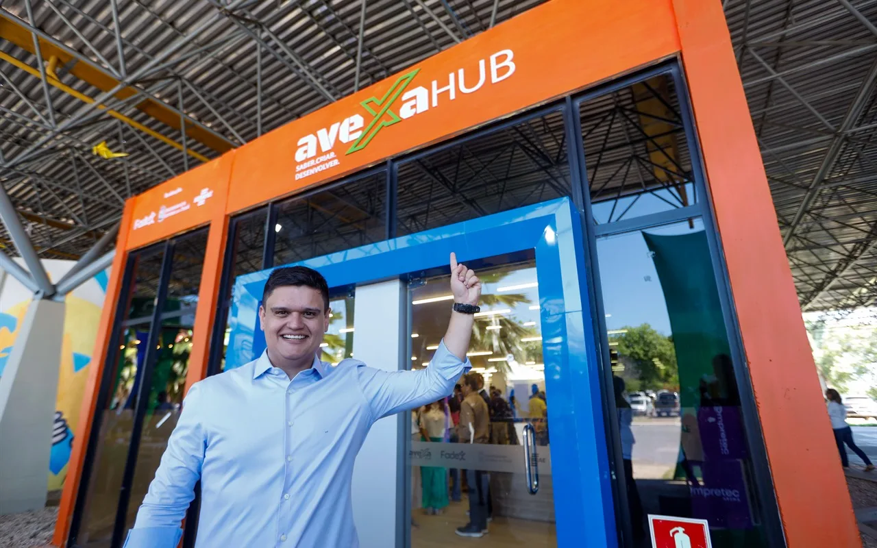 Inauguração do Avexa Hub — cerimônia
